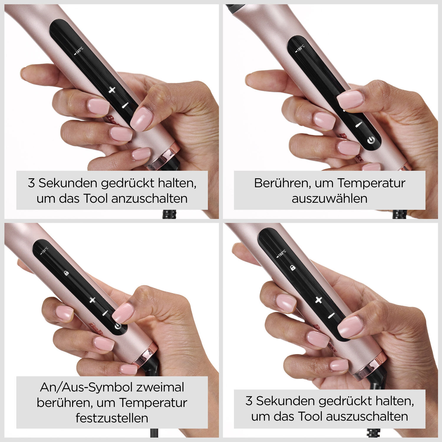 Volume Boost Hot Thermal Brush